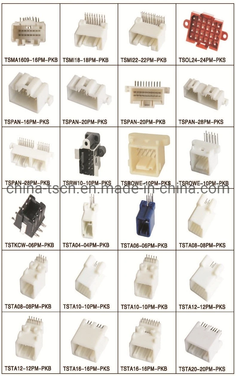 Toyota PCB Wire to Board Automotive Right-Angle Header Electrical Connector