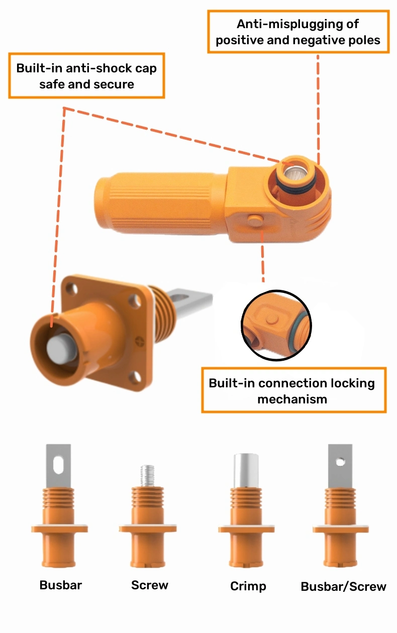 Automotive Electric Bike Energy Storage Power Supply Charger Connector