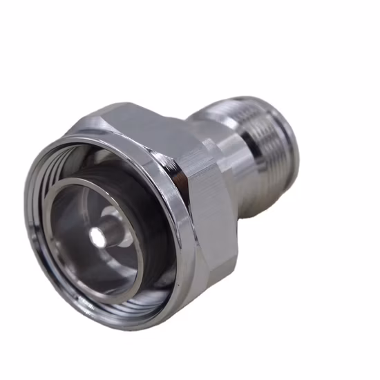 Adaptateur de connecteur coaxial RF 4.3/10 mâle vers 4.3/10 femelle