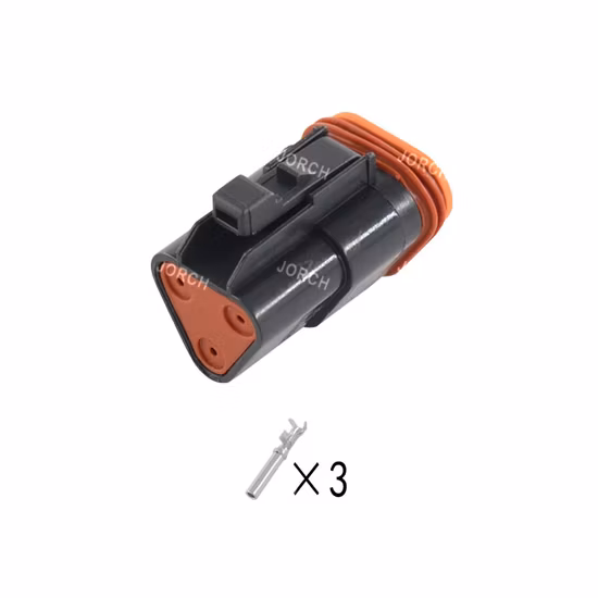 Connecteur automobile 3 broches mâle femelle DT06-3s DT04-3p