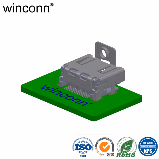 Composant électronique USB VGA HDMI DVI Câble Fil Harnais Pin FPC Terminal Étanche Wafer RF D-SUB Fibre DIN 41612 Connecteur RJ45