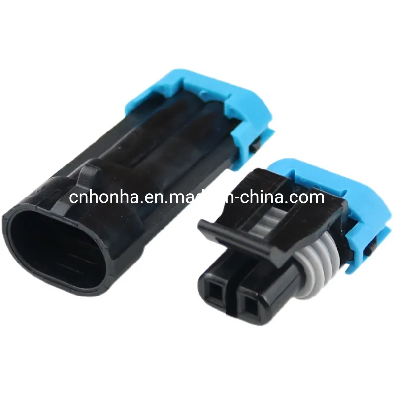 2 broches Delphi automobile étanche connecteur mâle femelle prise pour capteur de température 12052641 12162000