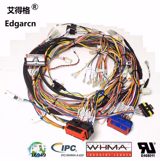 L'ensemble de câbles électriques utilise un connecteur Molex pour le faisceau de câbles principal de jeu