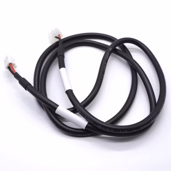 Faisceau de câblage de connecteur électrique personnalisé avec connecteur Vh3.96 2pin au connecteur Molex 5557-2pin